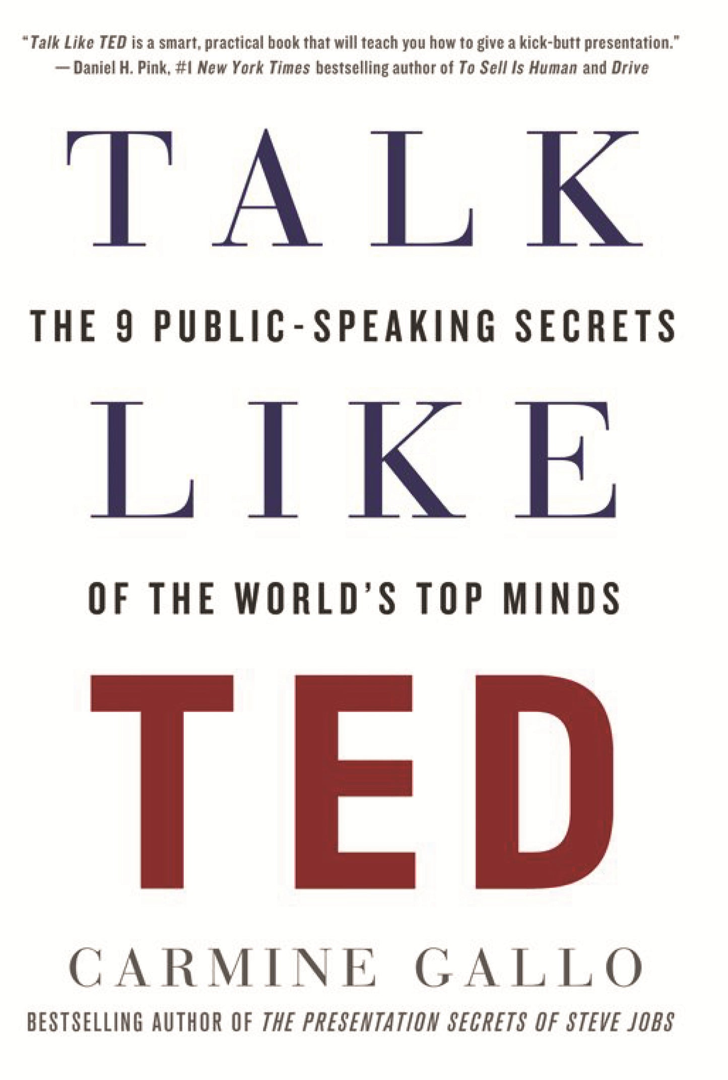 Talk like TED